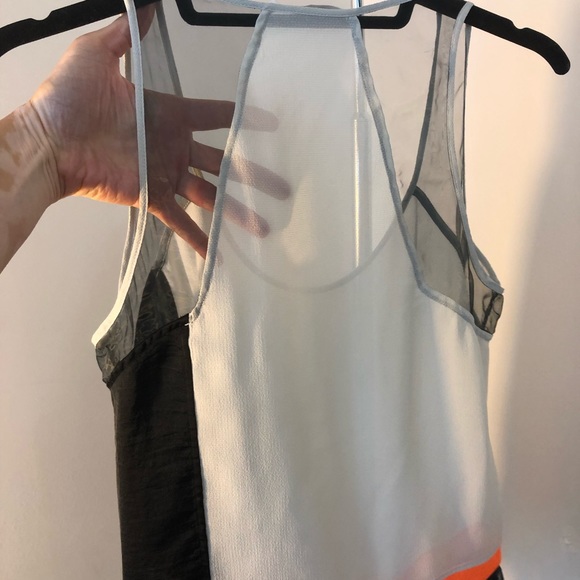 Helmut Lang Sheer Sleeveless Silk Shell XS - Picture 4 of 8